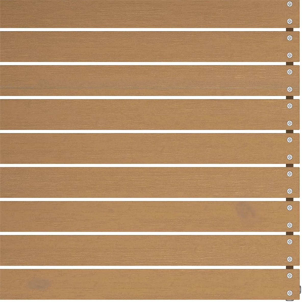 GARTENSOFA MYLOU 70/67/70 cm （2-SITZER） - Braun, Holz (70/67/70cm) - ZMH