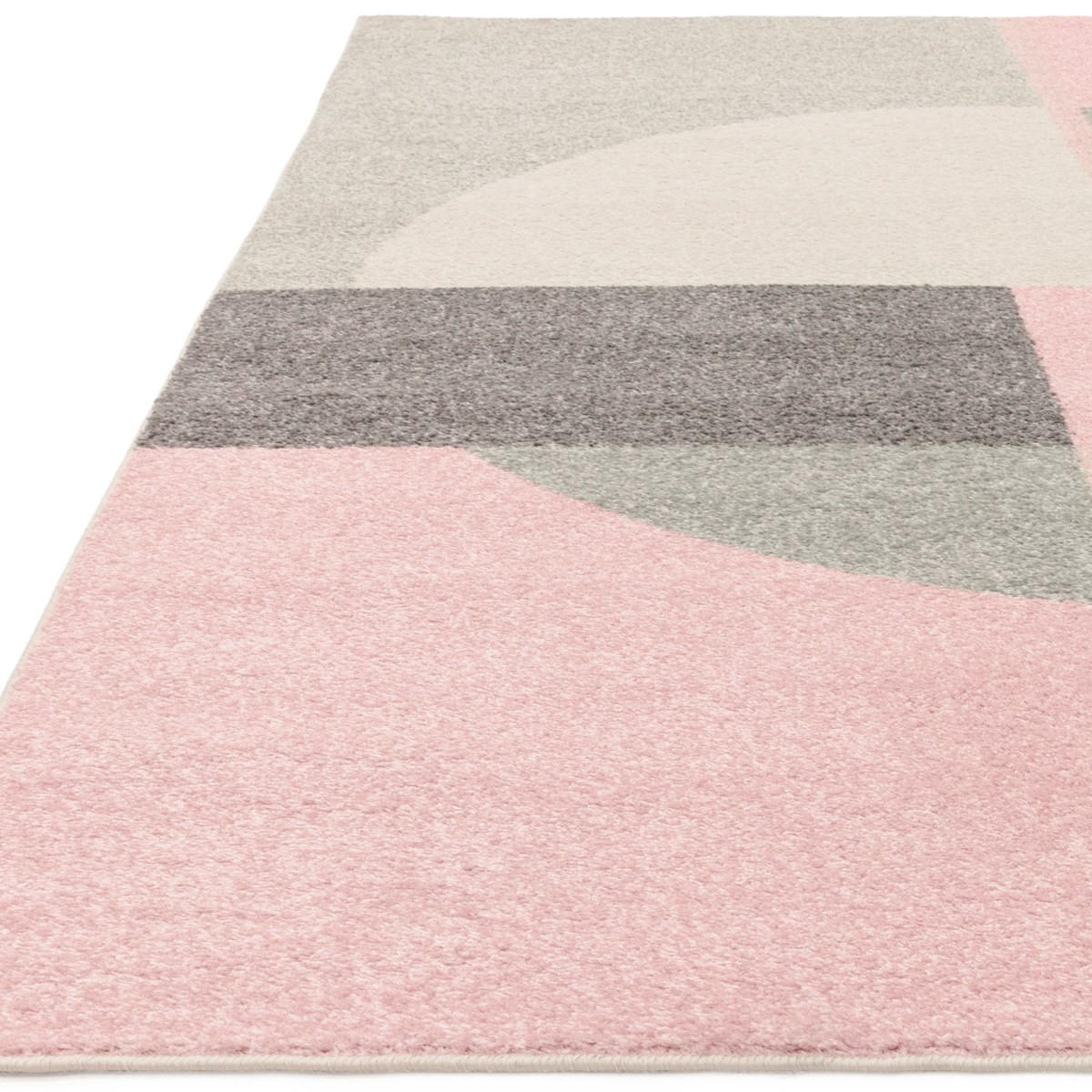 TEPPICH Moderner BIBO Rosa 160 x 230 cm - Pink, Textil (160/230cm) - Novatrend