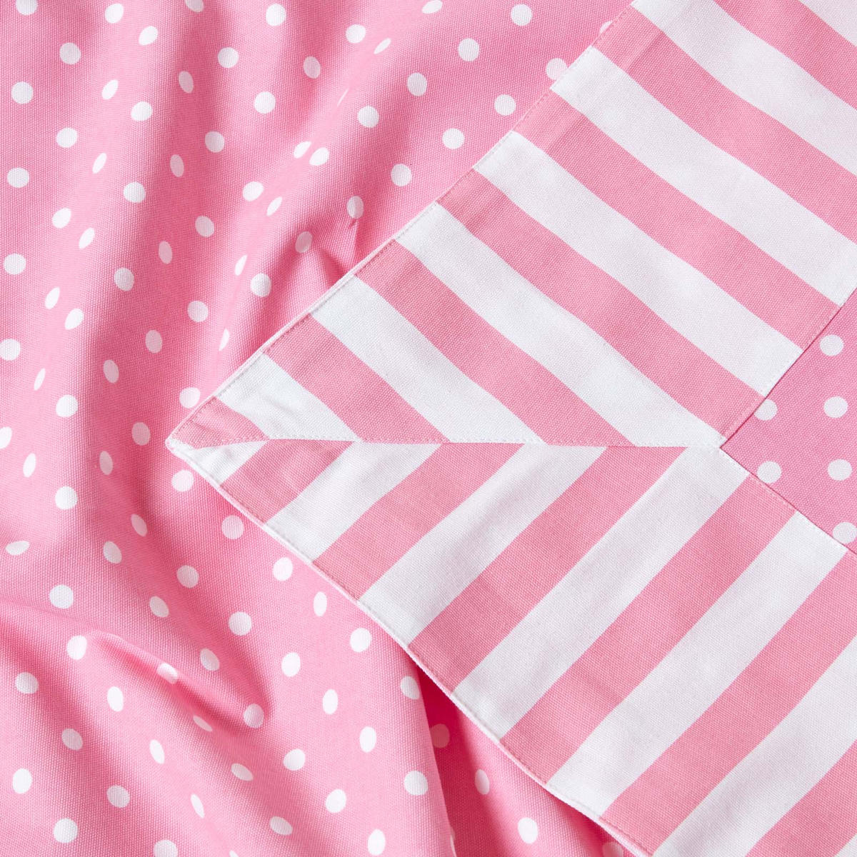 ÜBERWURF 150/200 cm, gepunktet, 100% Baumwolle - Rosa, Textil (150/200cm) - Homescapes