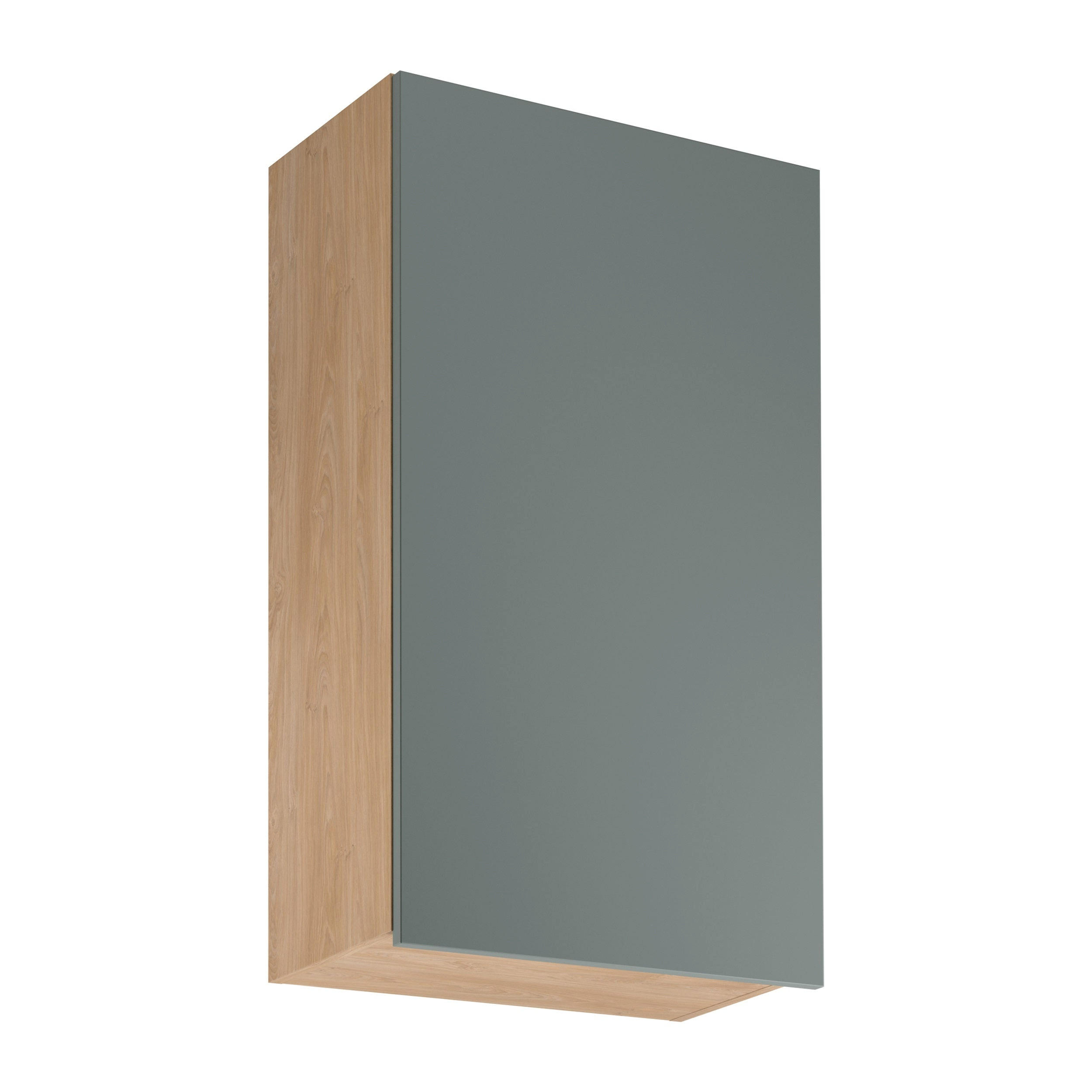 HÄNGESCHRANK G60 P/L – Sorento Grün Sonoma Eiche – Grün / Sonoma Eiche - Sonoma Eiche/Grün, Holzwerkstoff (60/100/32cm) - ROYAL24_MARKT