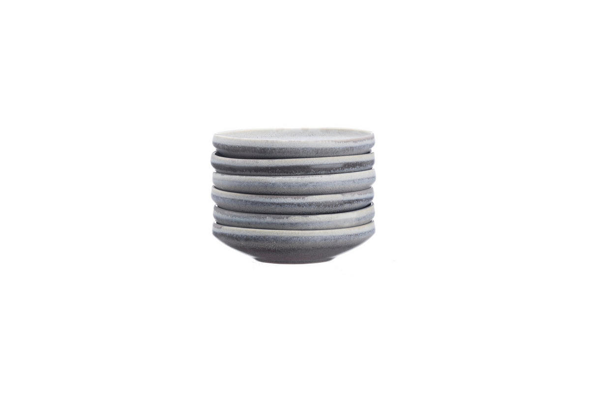 SCHÄLCHEN Stone Ø11,5cm - 6er-Set - Mondgrau - Grau, Keramik (11.5cm) - Björn