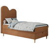BOXBETT FLOW 90/180 Orange Struktur - H3 - Orange, Holz/Textil (90/180cm) - MKS