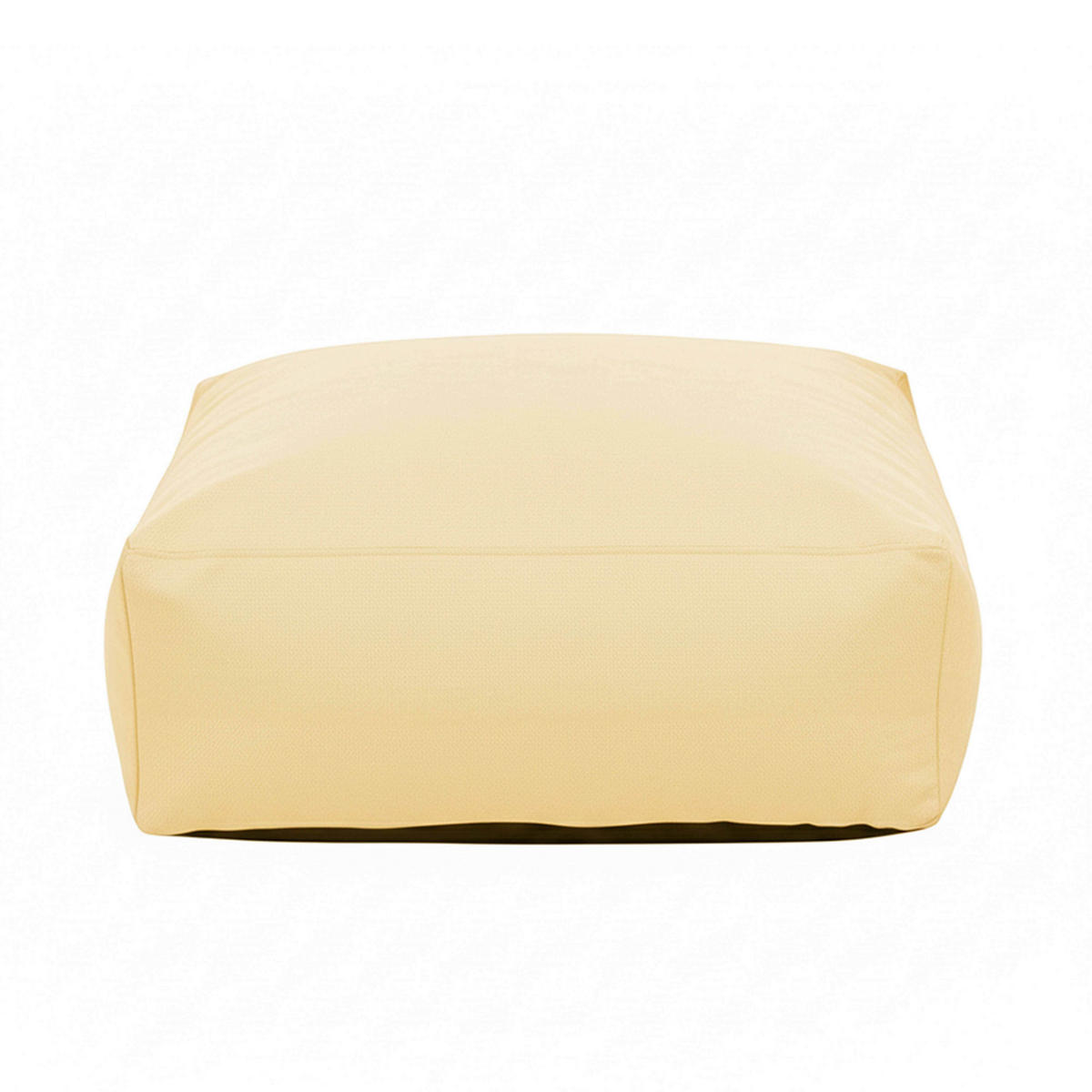 OUTDOOR-SITZSACK, Hellgelb - Gelb, Textil (85/30/85cm) - Oviala