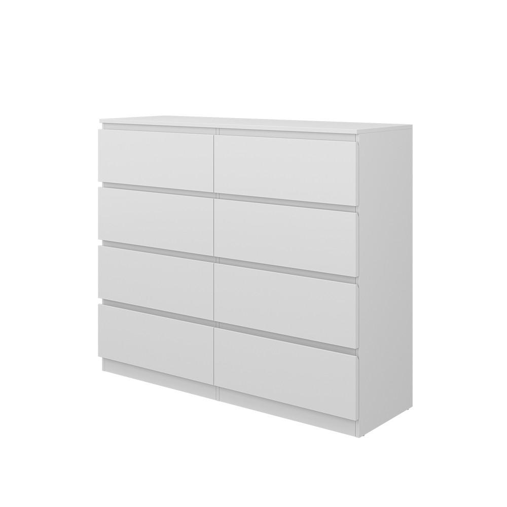 KOMMODE Calisto Weiß 120 x 101.5 cm - Weiß, Holzwerkstoff (39/101.5/120cm) - Vicco