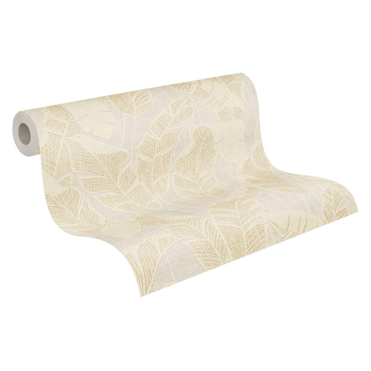 VLIESTAPETE Weiß 53/1005 cm - Weiß, Textil (53/1cm) - KUNSTLOFT