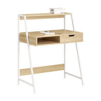 SCHREIBTISCH NATUR - Naturfarben, Holzwerkstoff (50/81/100cm) - SoBuy