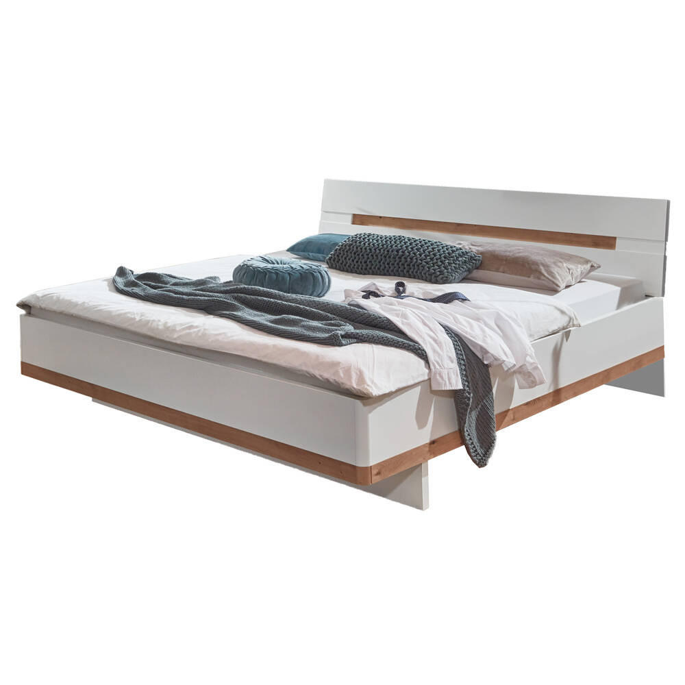 Lomado Doppelbett Weiß