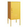 NOČNÍ SKŘÍŇ Hausjärvi - žlutá, kov (35/82/35cm) - [en.casa]