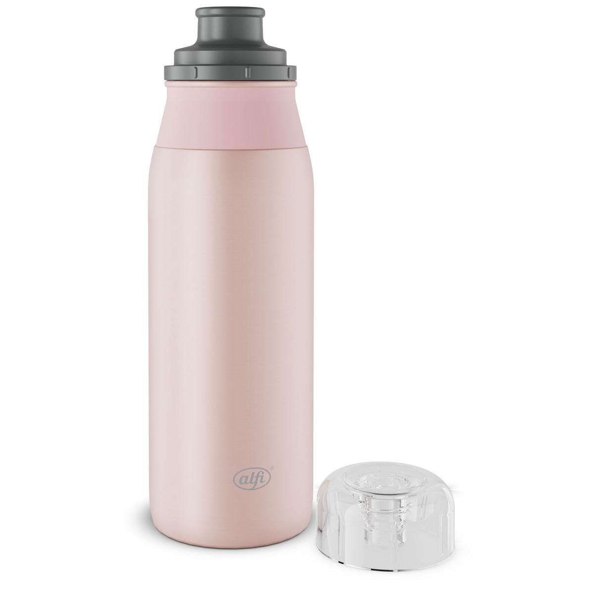 ELEMENT BOTTLE pastel rose mat 0.6 L - Rosa, Metall (0.6L) - Alfi
