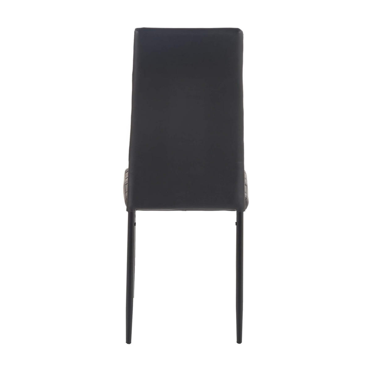STUHL ZET K70 - Schwarz, Holzwerkstoff/Metall (40/97/49cm) - Meblini