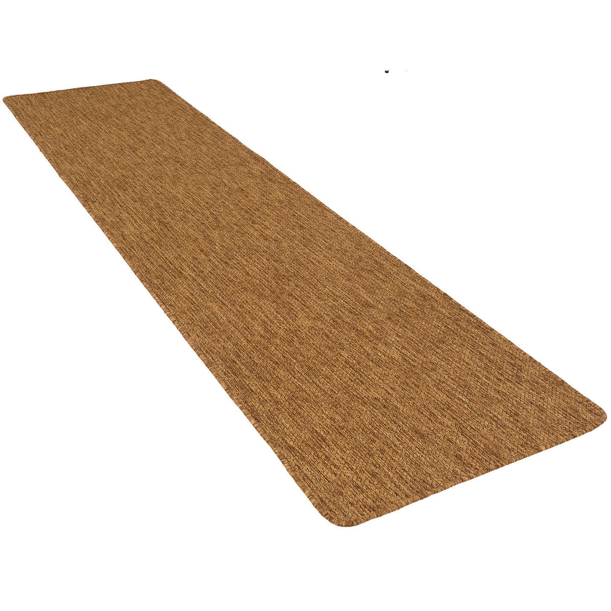 IN- & OUTDOOR FLACHGEWEBE LÄUFER PORTO - Naturfarben, Textil (100/100cm) - Snapstyle