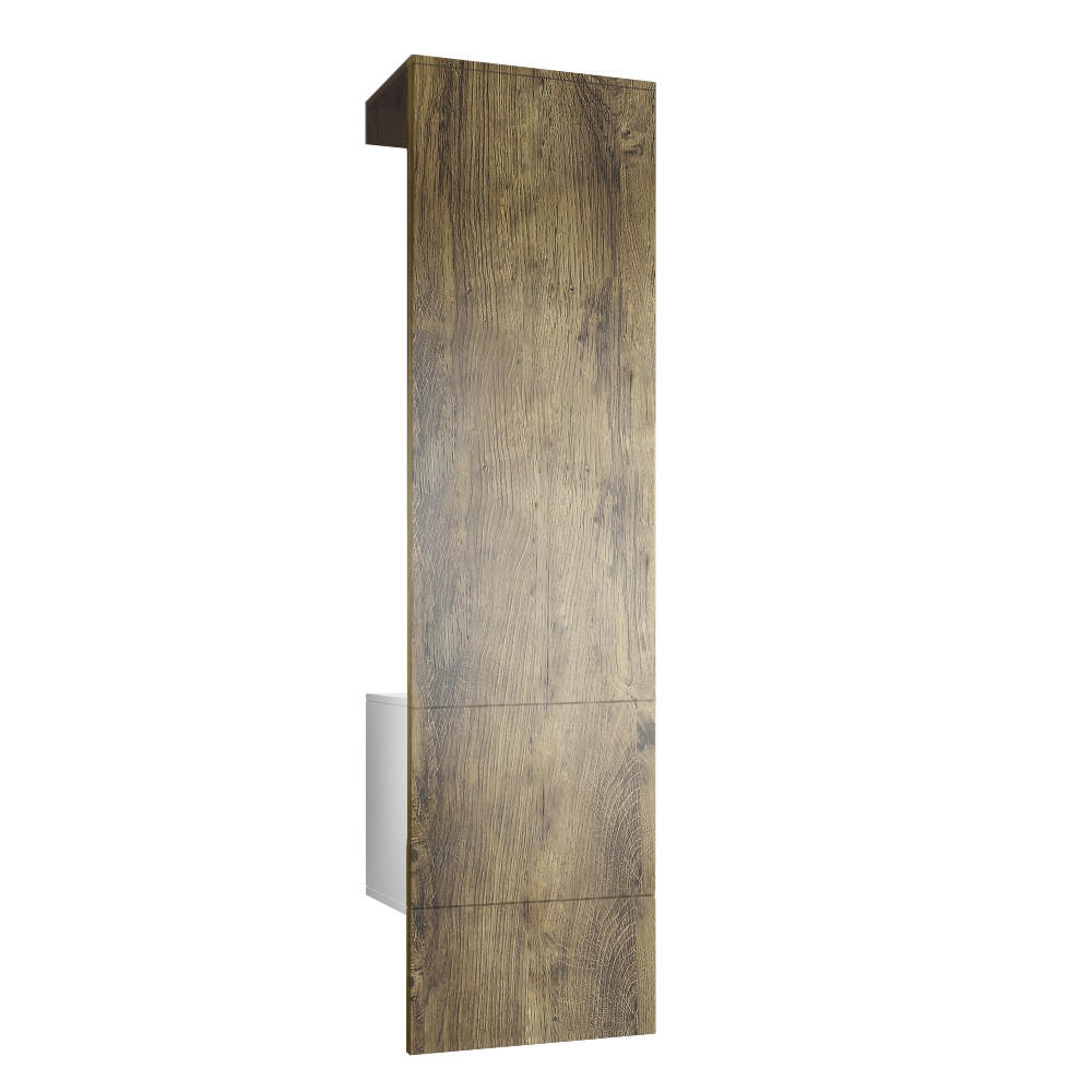 GARDEROBE Carlton Paneel in Eiche Ribbeck - Alteiche, Holzwerkstoff (52/193/35cm) - Vladon