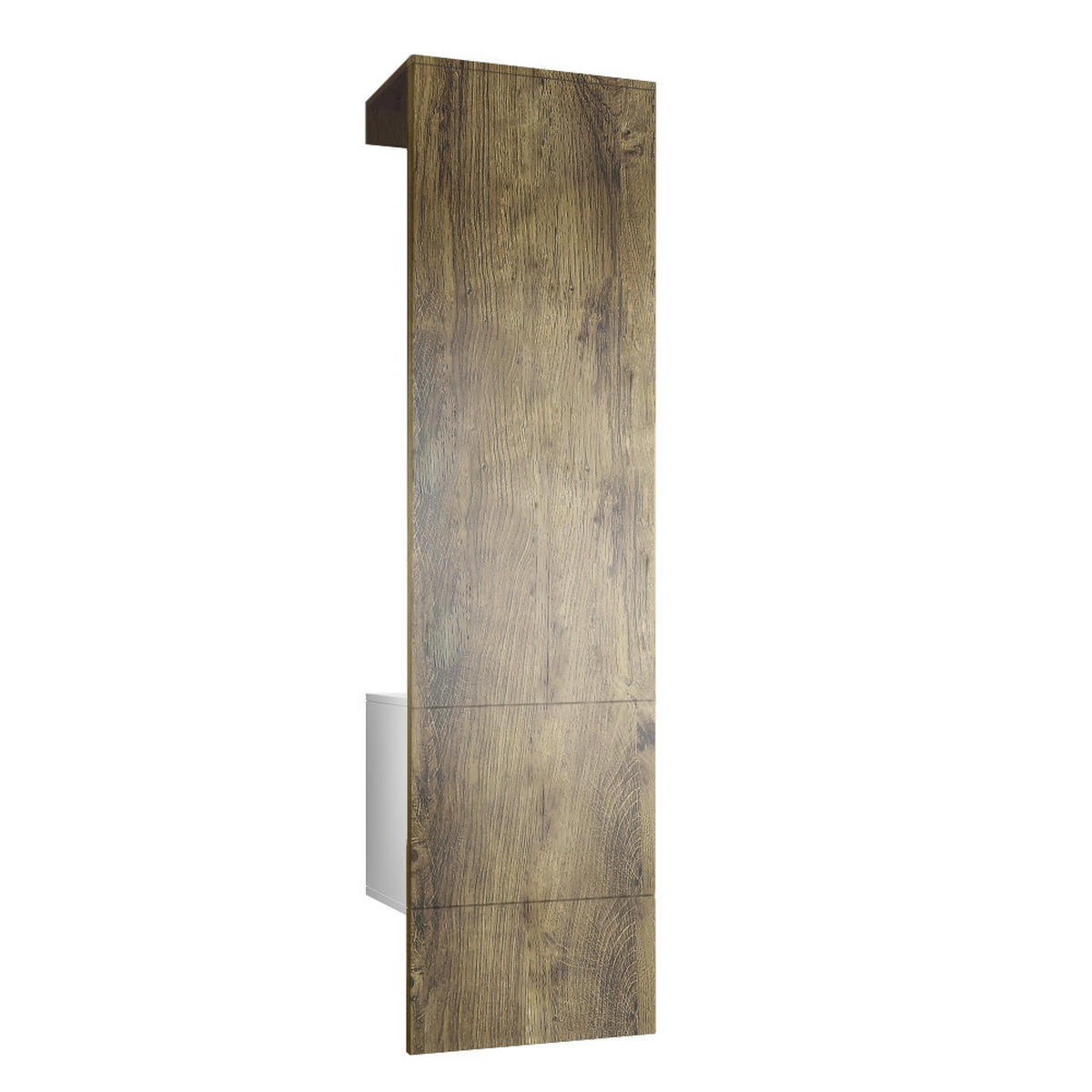 GARDEROBE Carlton Paneel in Eiche Ribbeck - Alteiche, Holzwerkstoff (52/193/35cm) - Vladon