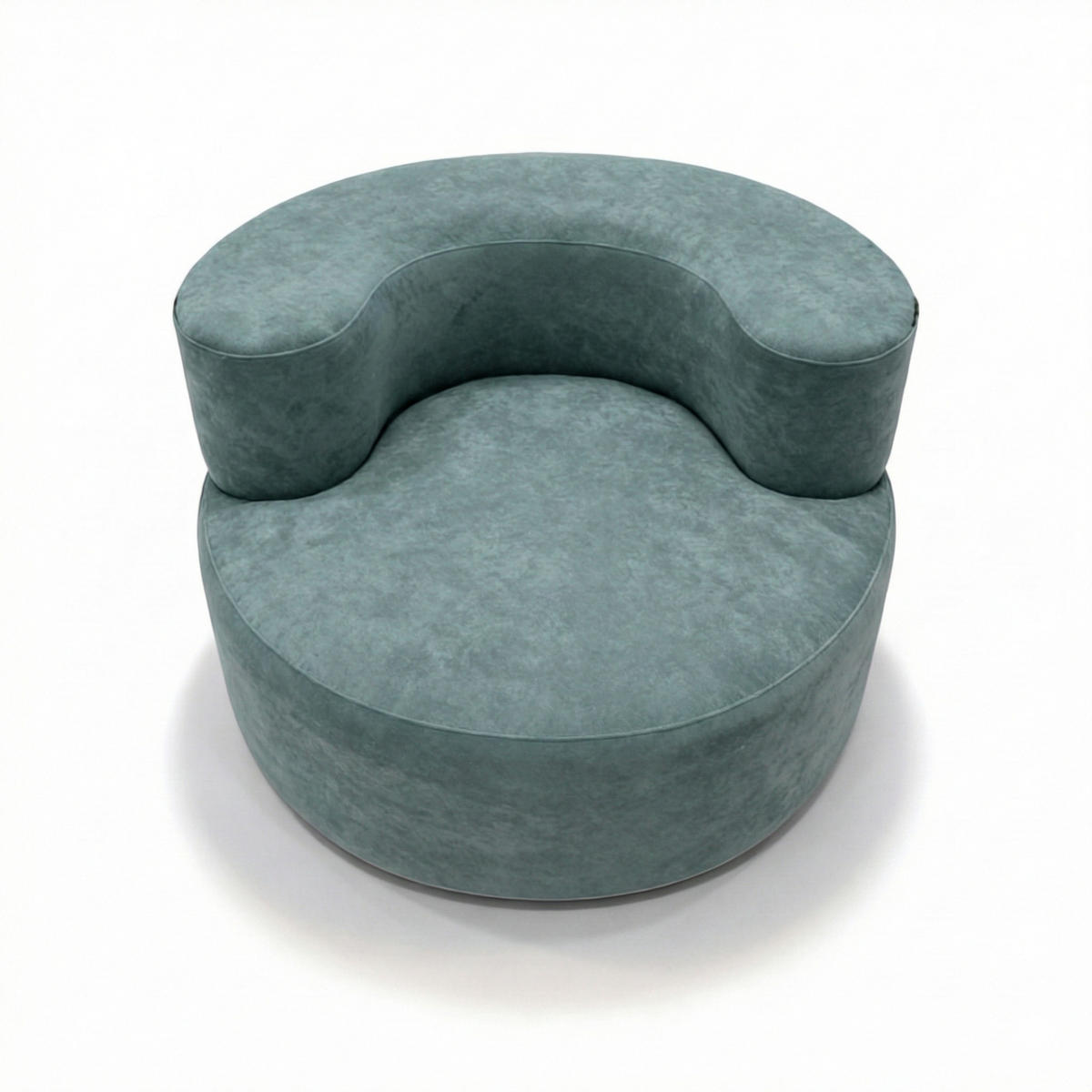 WOHNZIMMERSESSEL Milo 1-Sitzer - Salbei - Salbeigrün, Textil (110/75/102cm) - COCO Living