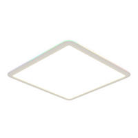 LED-DECKENLEUCHTE Schild 31/31/3 cm - Schwarz, Kunststoff (31/31/3cm) - Nettlife
