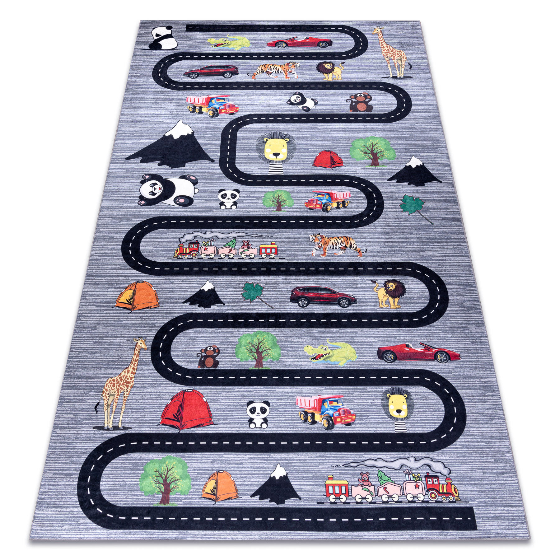 TEPPICH Bambino 120/170 cm - Anthrazit, Textil (120/170cm) - rugsX