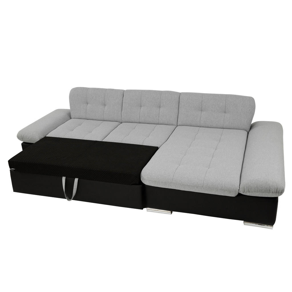 Thumbnail - Mirjan24 Ecksofa, Grün, Beige, Textil, 5-Sitzer, links montierbar,Rechteckig, 278x161 cm, Wohnzimmer, Sofas & Couches, W...