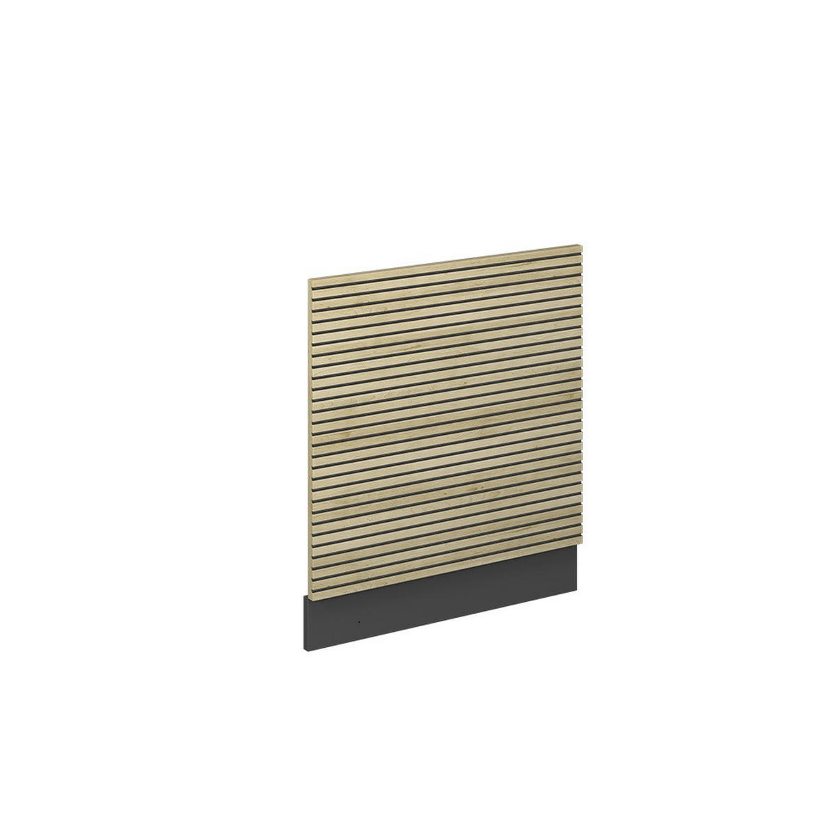 PŘEDNÍ PANEL Fame-Line Dubový panel - antracitová/barva dubu, kompozitní dřevo (60/67.4/1.6cm) - Vicco