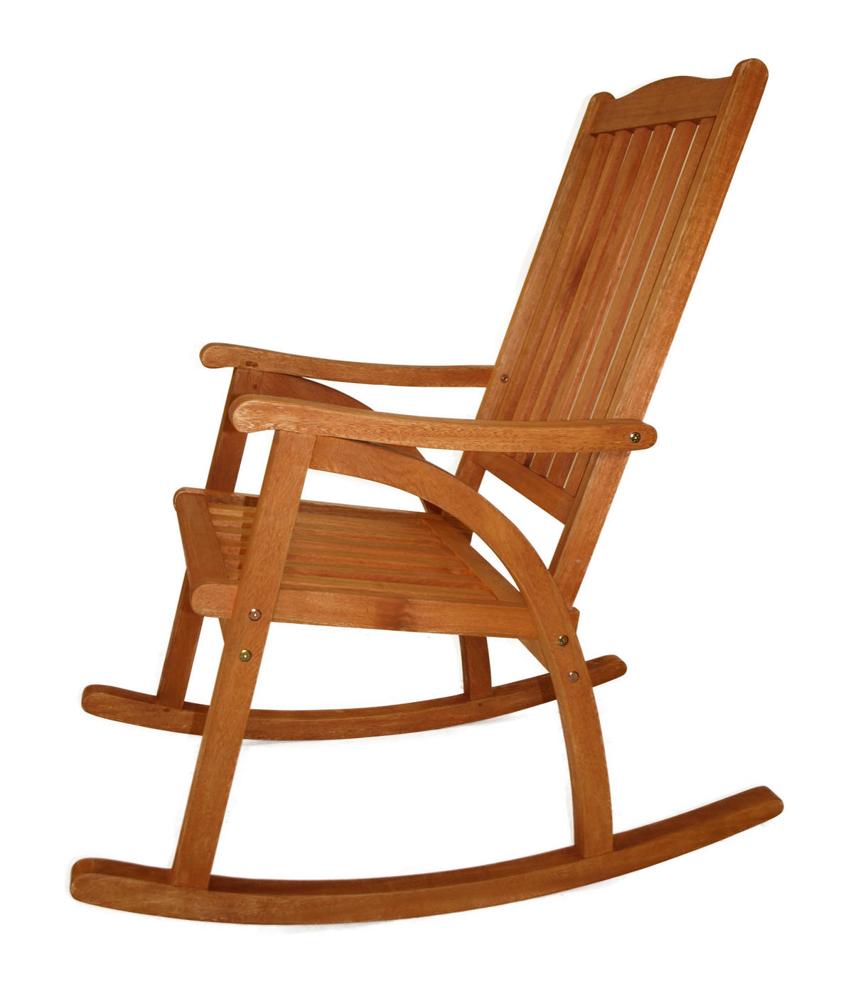 SCHAUKELSTUHL Sidny aus Eukalyptusholz - Braun, Holz (58/118/100cm) - TPFGarden