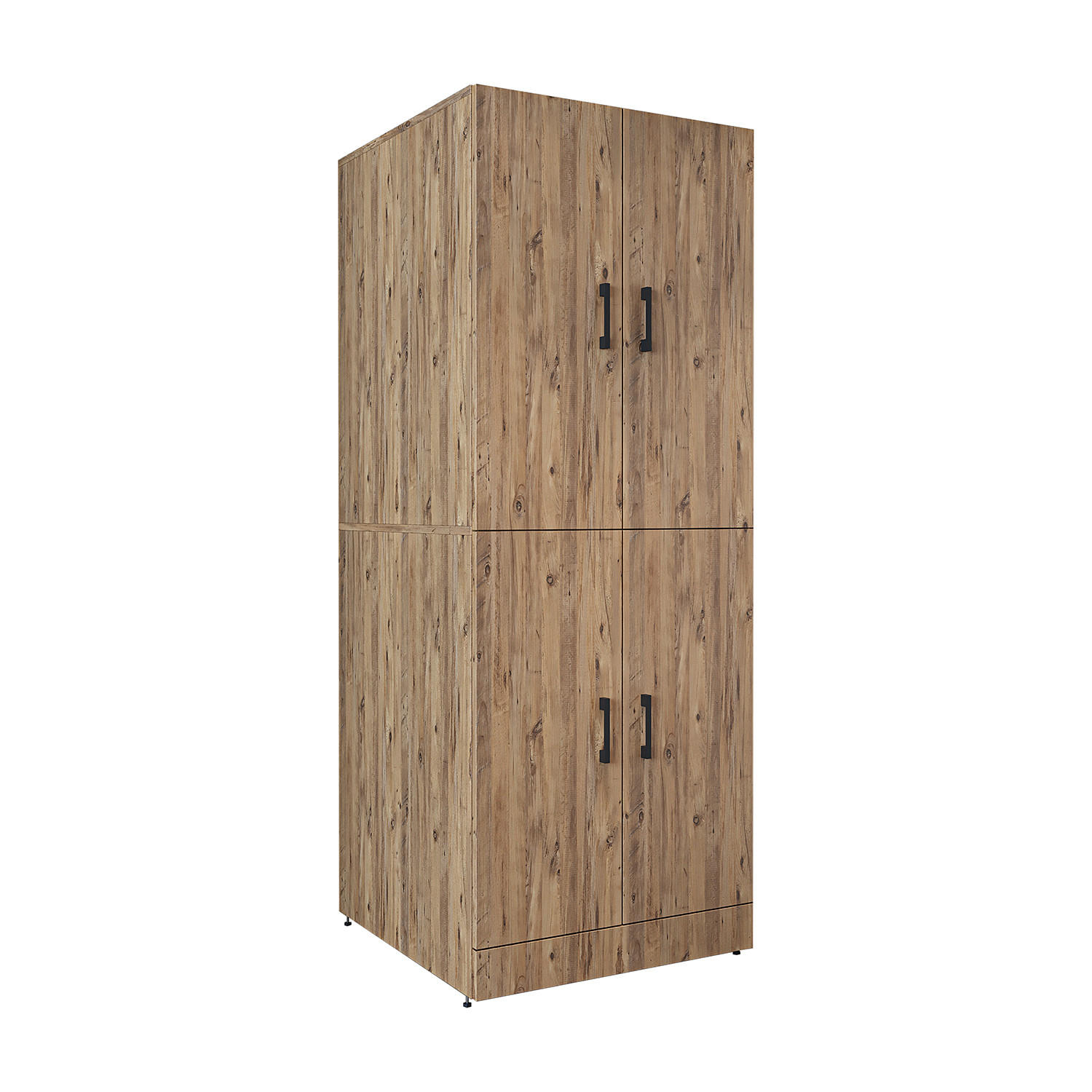 WASCHMASCHINENSCHRANK DORA-I 70cm Breit - Eichefarben, Holzwerkstoff (70/186/74cm)