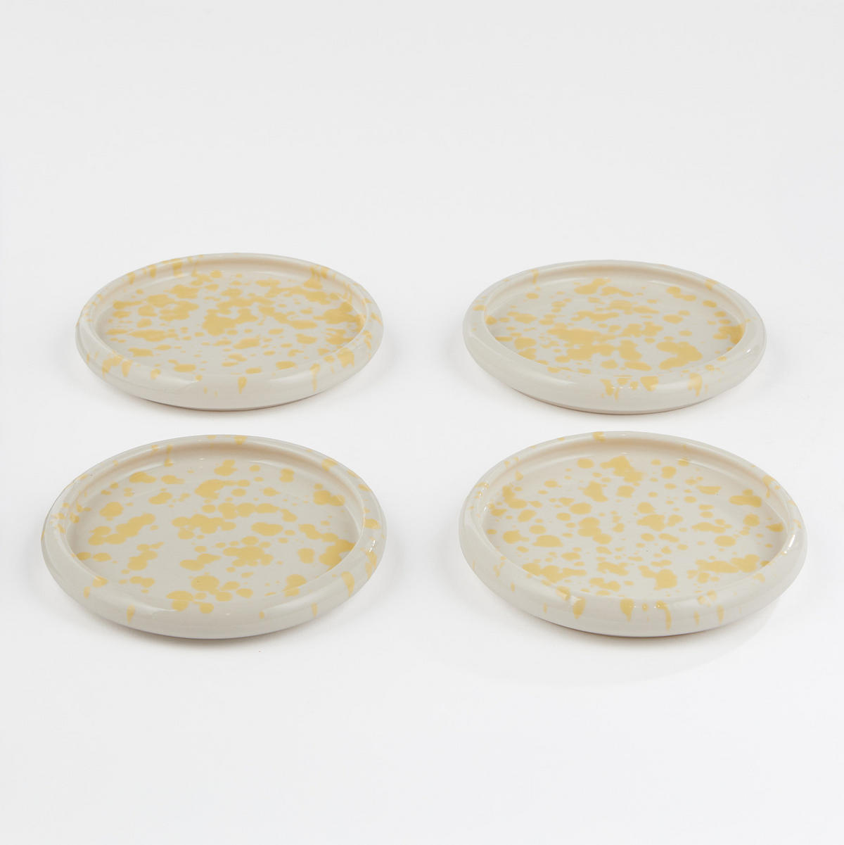 APPETIZERTELLER Boogy Splash - Gelb, Keramik (12/12/2cm) - Butlers