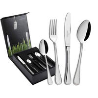 TAFELBESTECK INKL. BESTECKBOX Ligato silber 24er Set - Silberfarben, Metall - Picard & Wielpütz