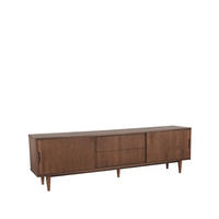 TV-MÖBEL Jule Braun 40/200/60 cm - Braun, Holz (200/60/40cm) - LABEL51