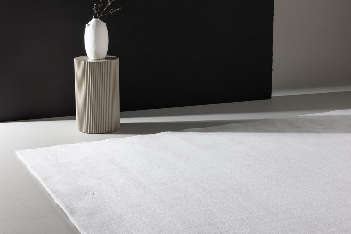 WOHNZIMMERTEPPICH NIXIE Weiß 240x350x2 cm - Weiß, Textil (240/350cm) - FURNLUX