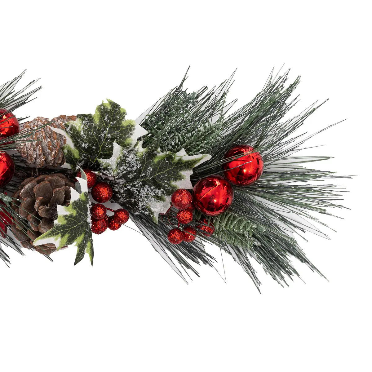 WEIHNACHTSGIRLANDE mit Tannenzapfen 100/12/7 cm - Multicolor, Kunststoff (12/7/100cm) - Atmosphera Createur d´interieur
