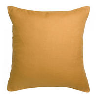 KISSENBEZUG Zeff ocker 65 x 65 cm - Hellbraun, Textil (65/65cm) - Vivaraise