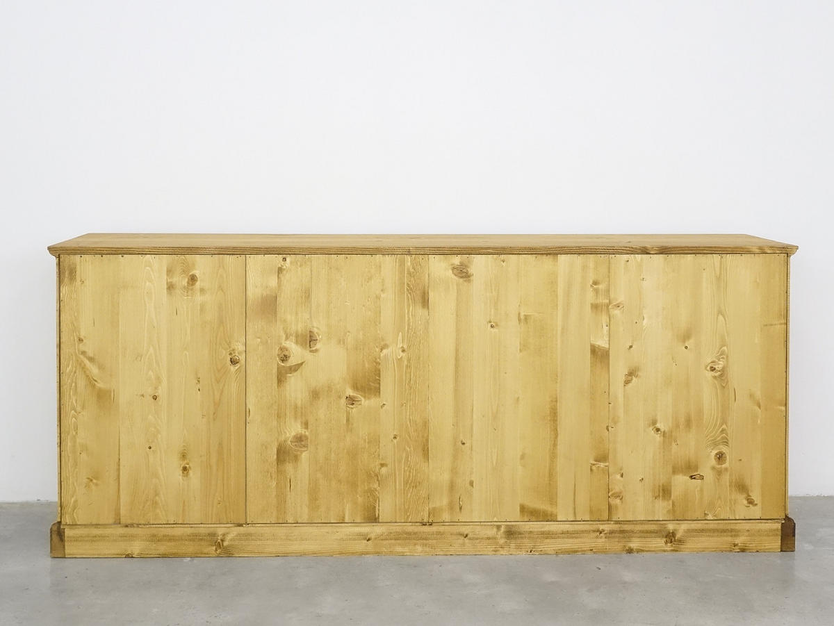 SIDEBOARD aus Massivholz JAGNA - Honig, Holz (200/85/46cm) - Seart