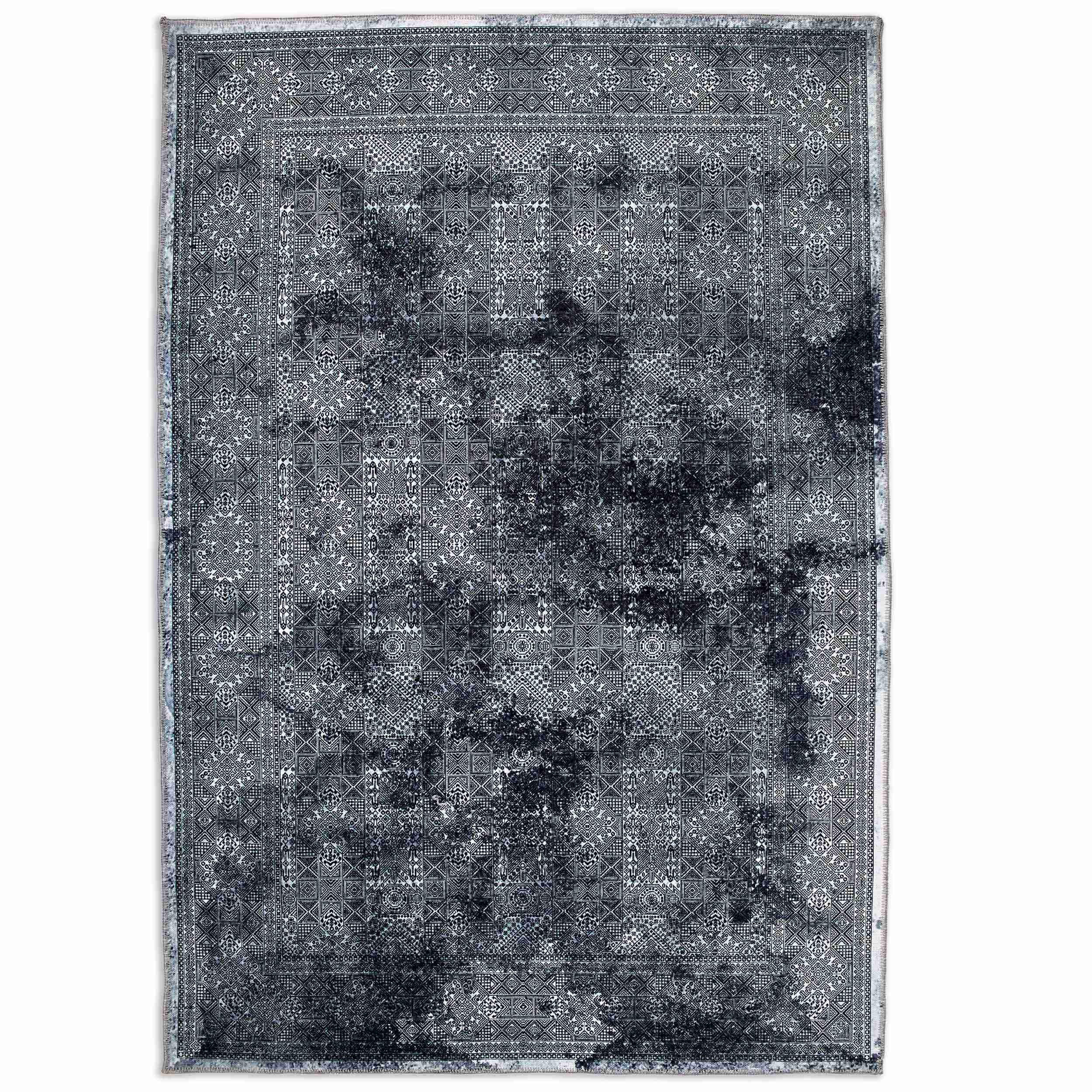 KURZFLORTEPPICH PIPER - Schwarz, Textil (120/180cm) - Astra