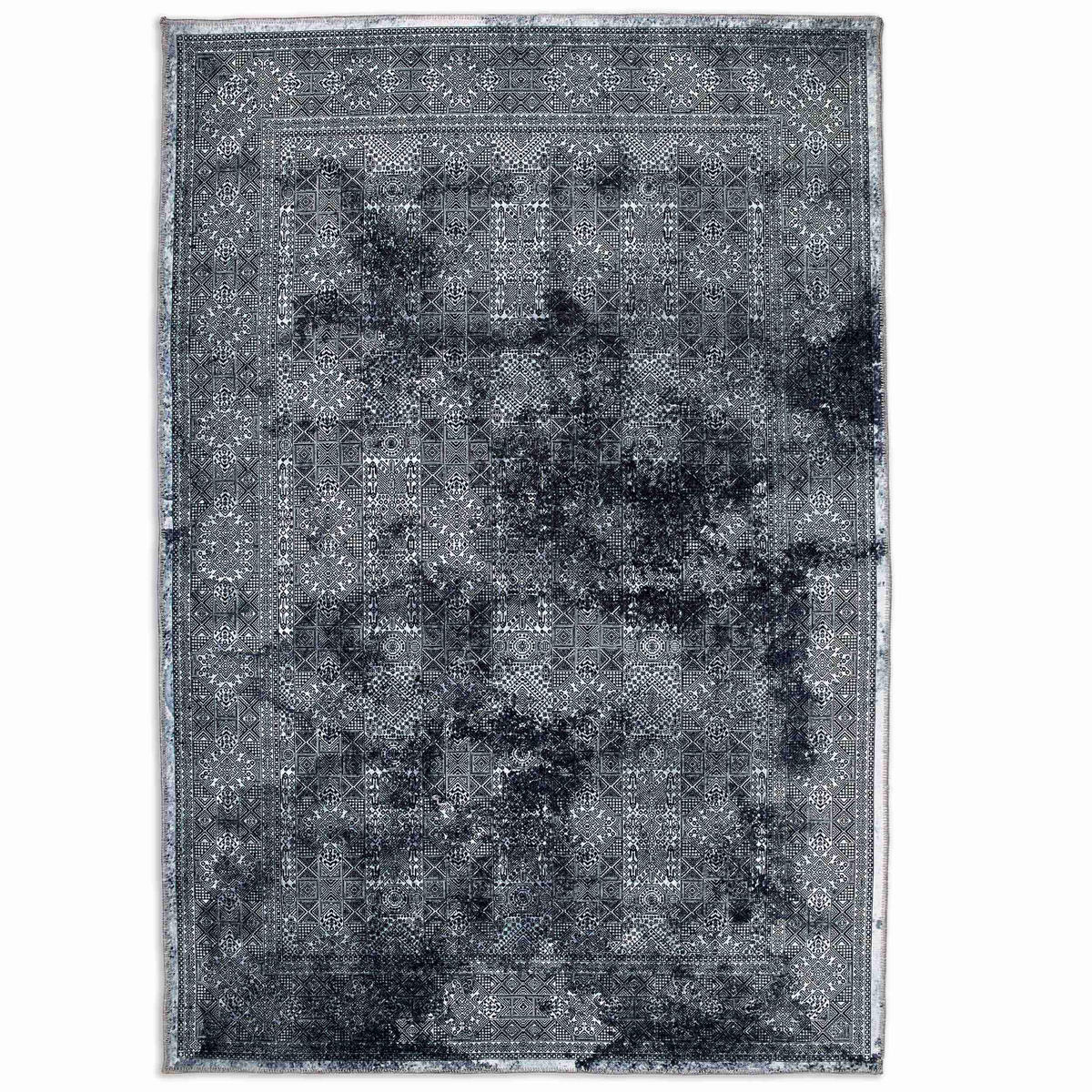 KURZFLORTEPPICH PIPER - Schwarz, Textil (120/180cm) - Astra
