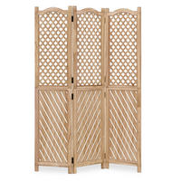 PARAVENT 120/170 cm Natur Holz - Naturfarben, Holz (120/170/2cm) - Homestyle4u