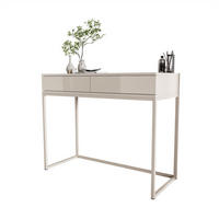 KONSOLE Glamour auf Kaschmir-Gestell PUSH OPEN - Kaschmir, Holzwerkstoff (100/81/42cm) - Lookway