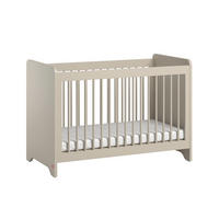 GITTERBETT 60/120 Ova Beige - Beige, Holzwerkstoff (60/120cm) - Petits-meubles
