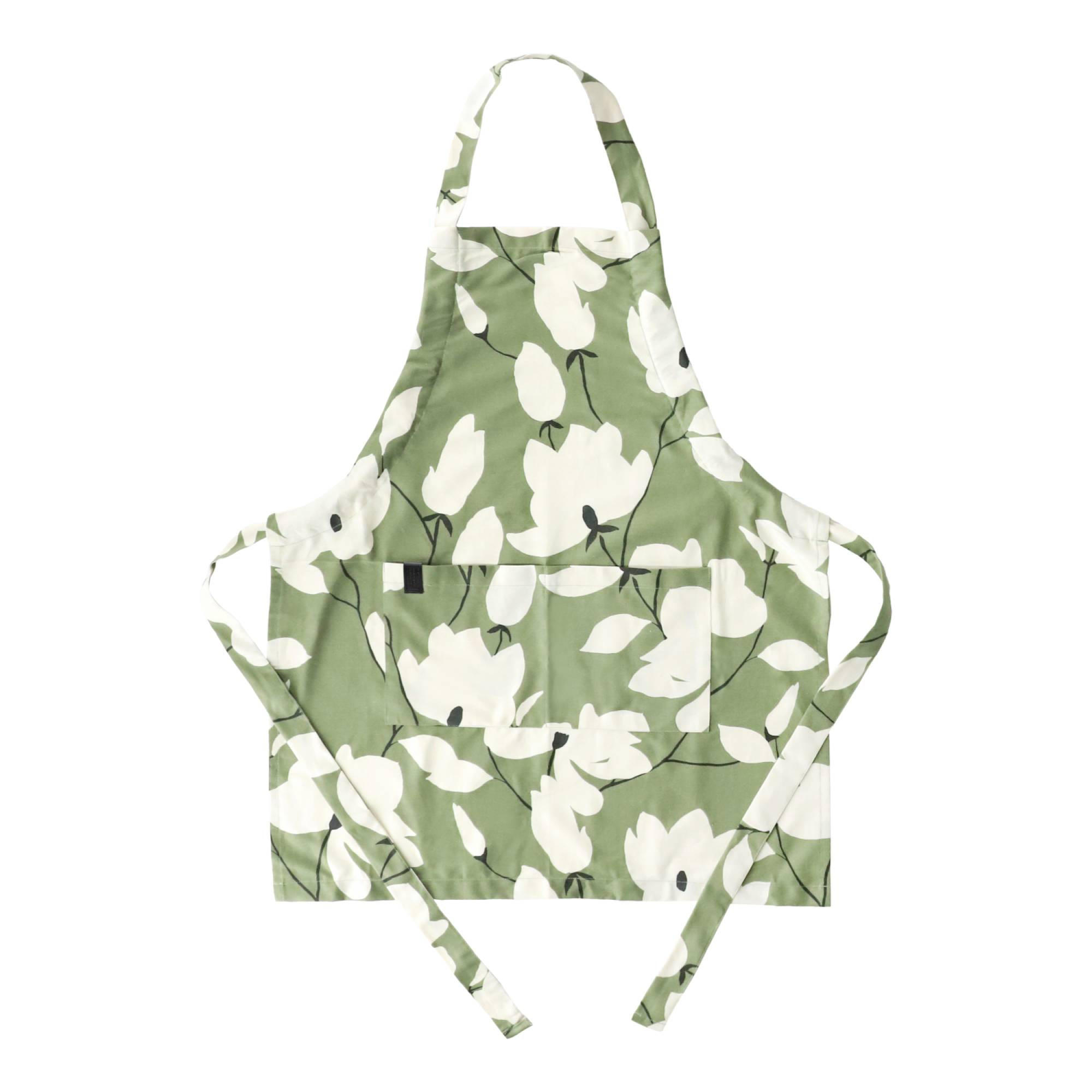 ZÁSTERA FLEUR - zelená, textil (85/85cm) - Schöner Wohnen