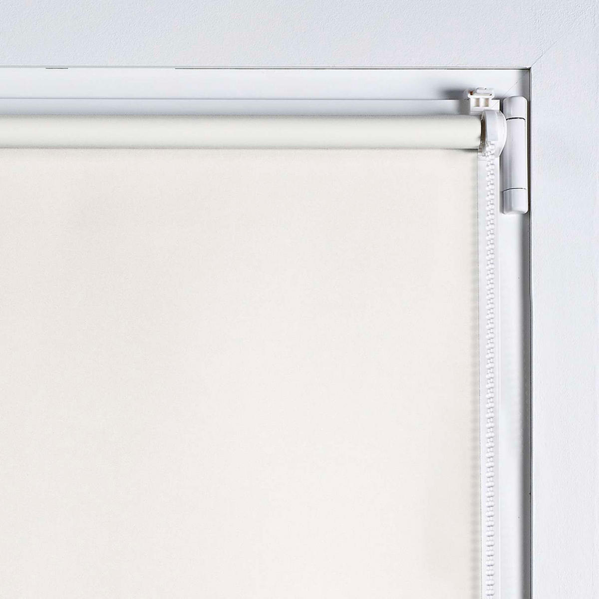 VERDUNKELUNGSROLLO | Ekrü, 90 cm x 180 cm - Beige, Kunststoff (90/180cm) - STORESDECO