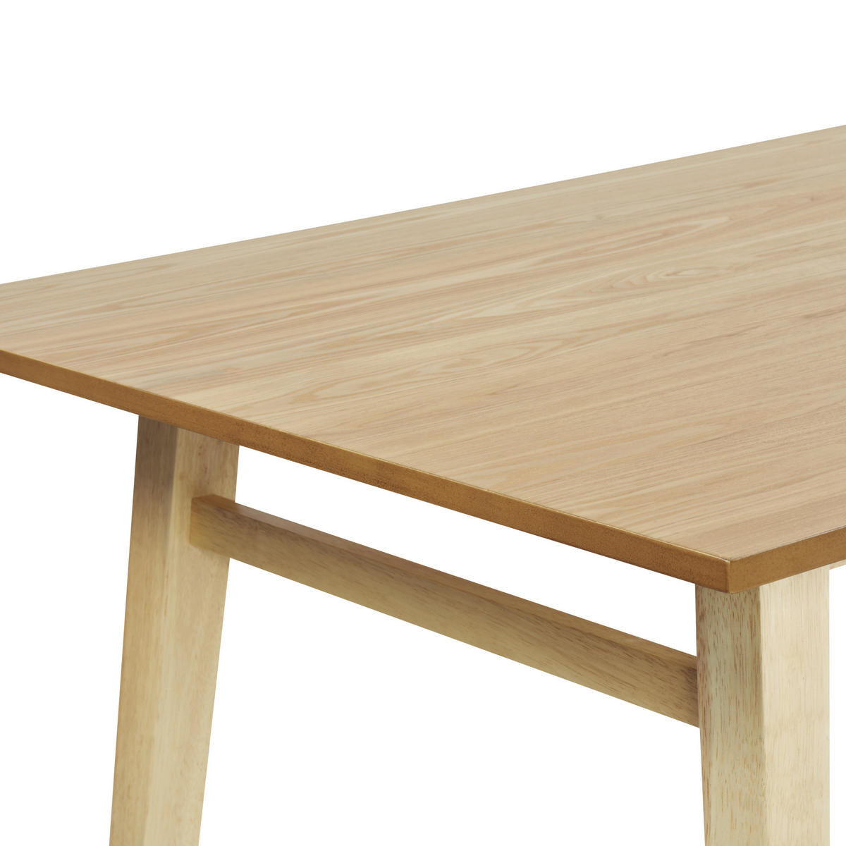 ESSTISCH 150/90 cm Helles Holz Varley - Hellbraun, Holzwerkstoff (150/90/76cm) - Beliani