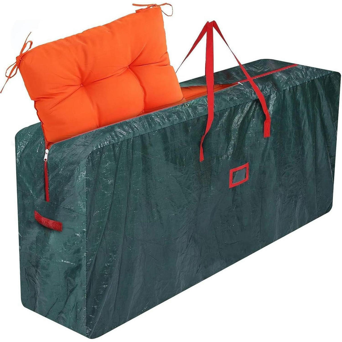 AUFBEWAHRUNGSTASCHE XXL 165 x 38 x 76 cm wasserabweisend - Grün, Kunststoff (38/76/165cm)
