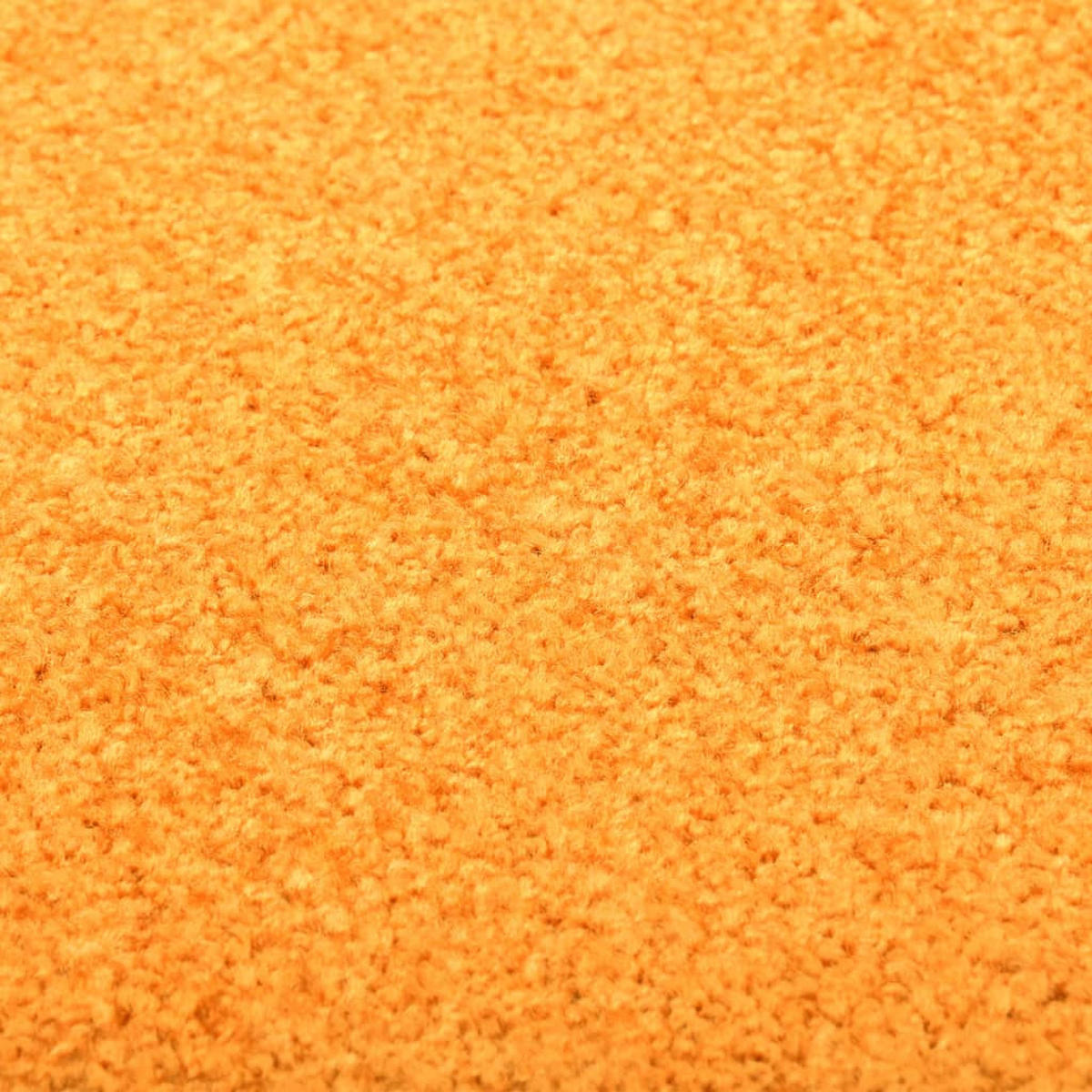 FUSSMATTE Waschbar Orange 90/150 Cm - Orange, Kunststoff (90/150cm) - vidaXL