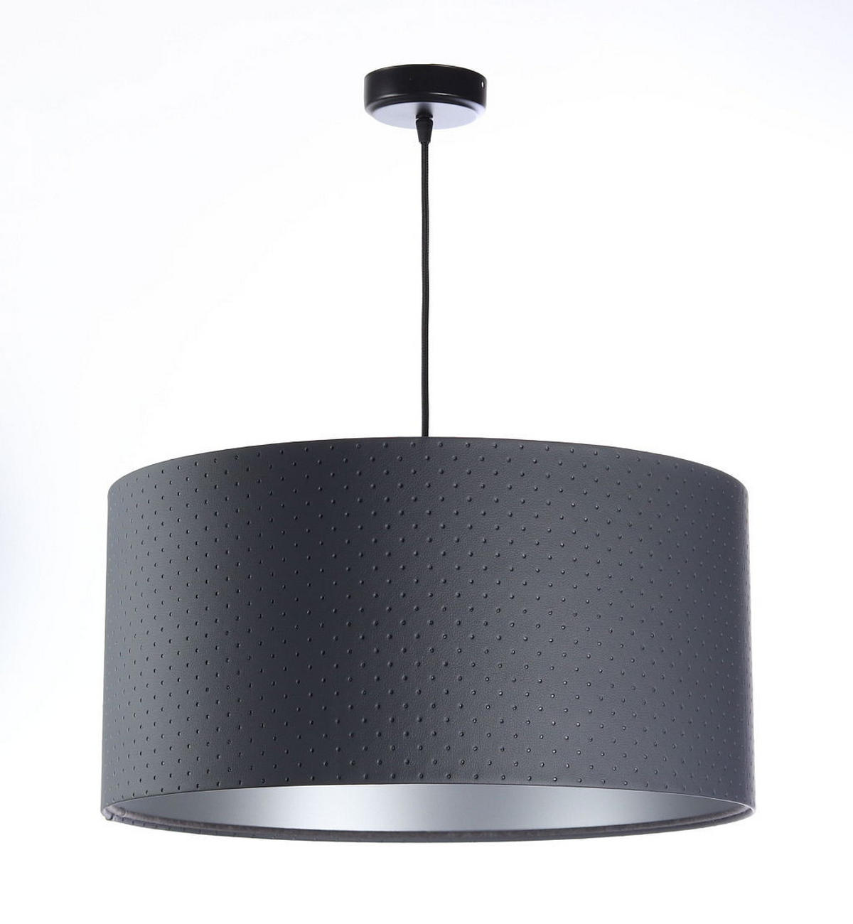 HÄNGELEUCHTE Grau 60/30 cm - Silberfarben/Grau, Kunststoff (60/1.1/30cm) - ONZENO