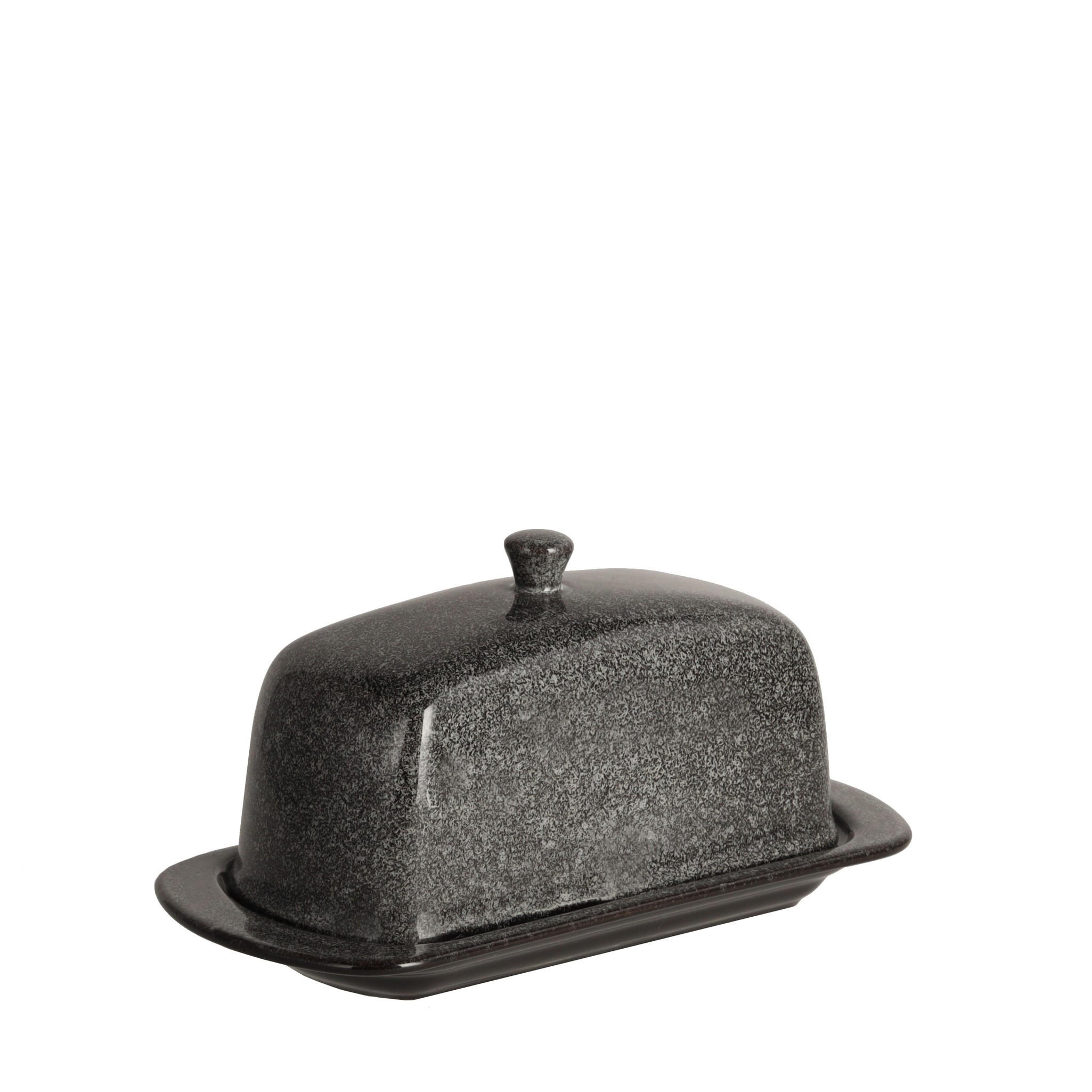BUTTERDOSE Palia - Grau, Keramik (10/9/20cm) - home&you
