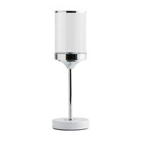 KERZENSTÄNDER Enlaceso - Silberfarben, Metall (12/37.5/12cm) - home&you