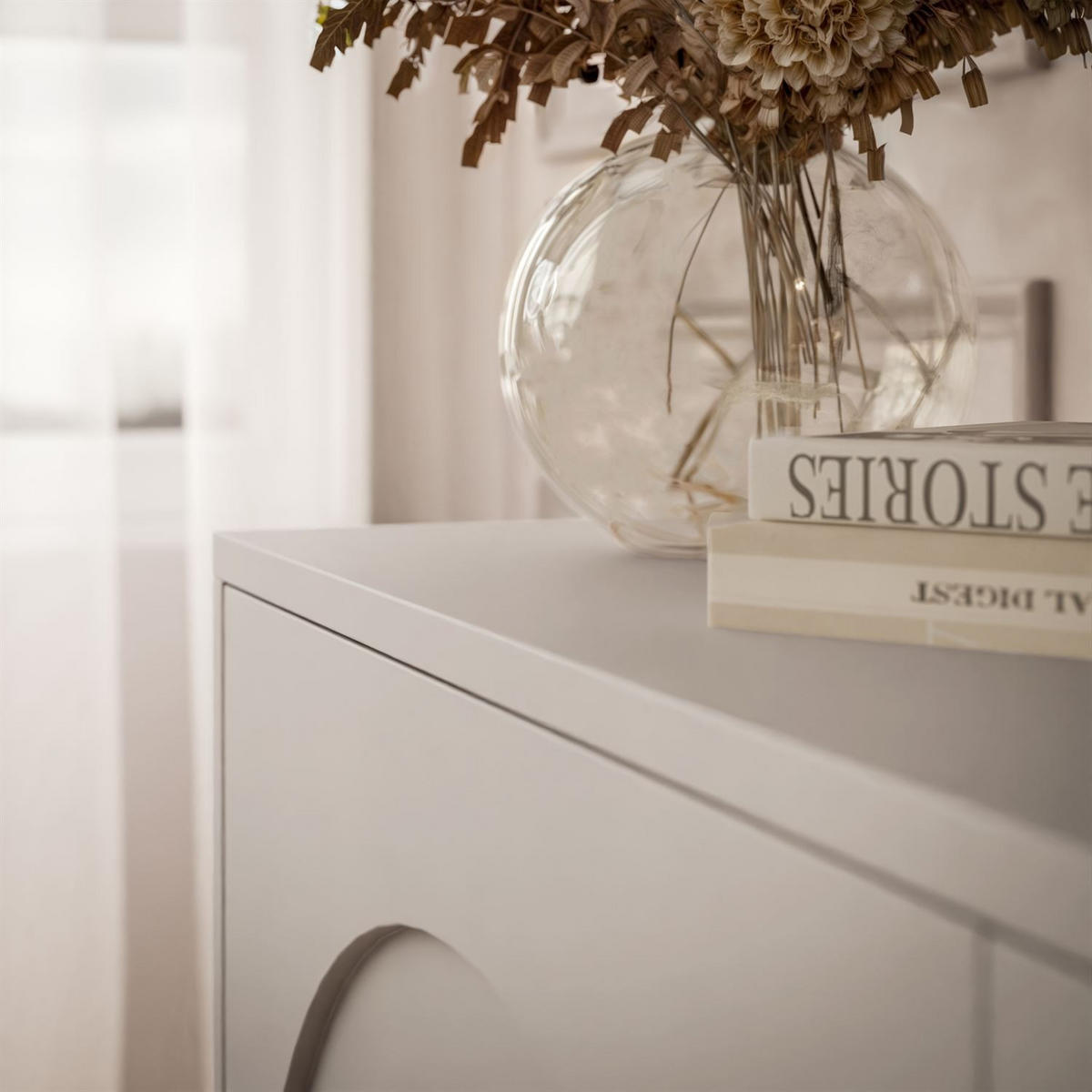 TV-ELEMENT ARIADNA Kaschmir viertürig - Kaschmir, Holzwerkstoff (204/51/35cm)