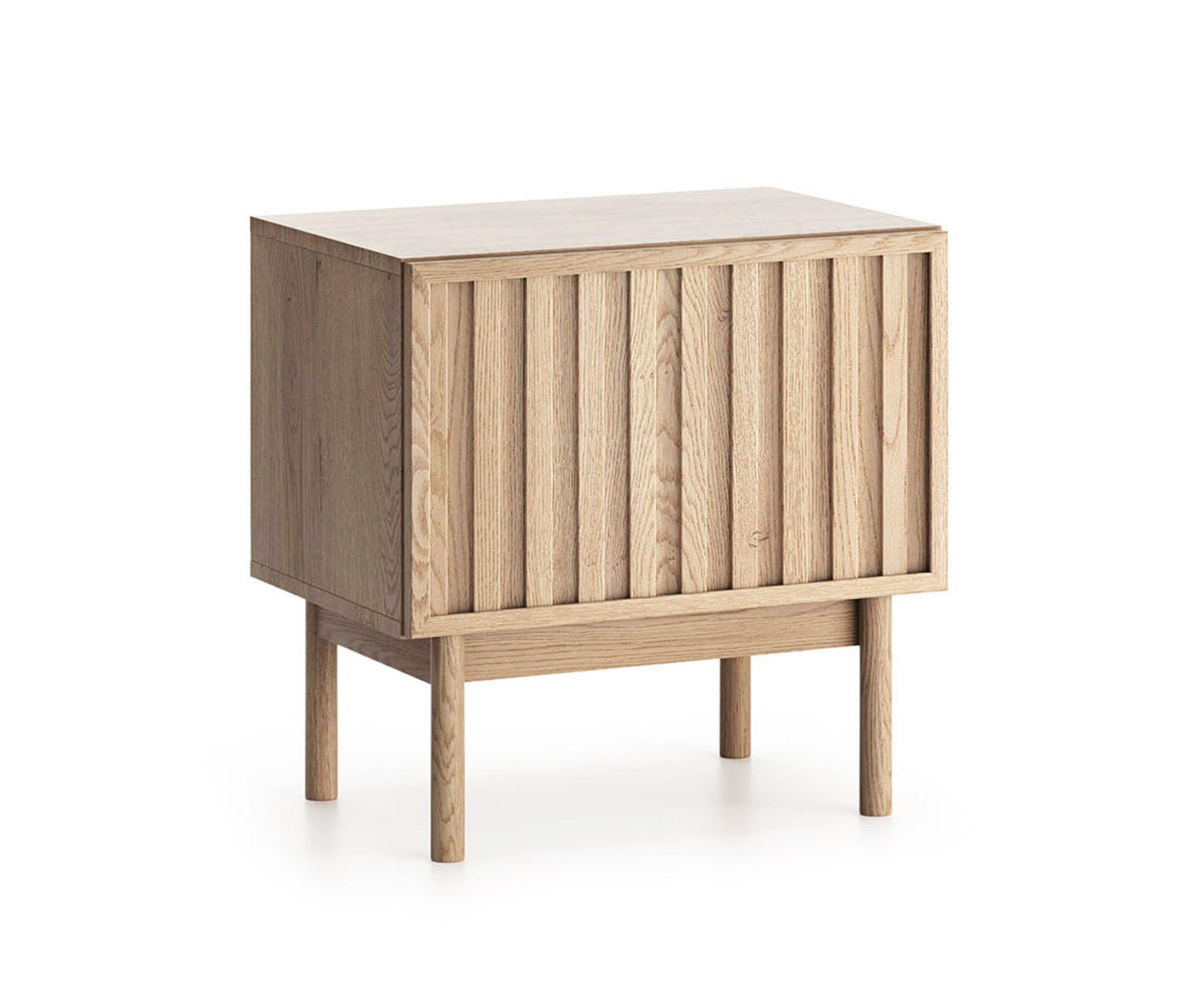 NACHTTISCH Santarco Eiche Cremona 53/53/37 cm - Eichefarben, Holz/Holzwerkstoff (53/53/37cm) - AX Living