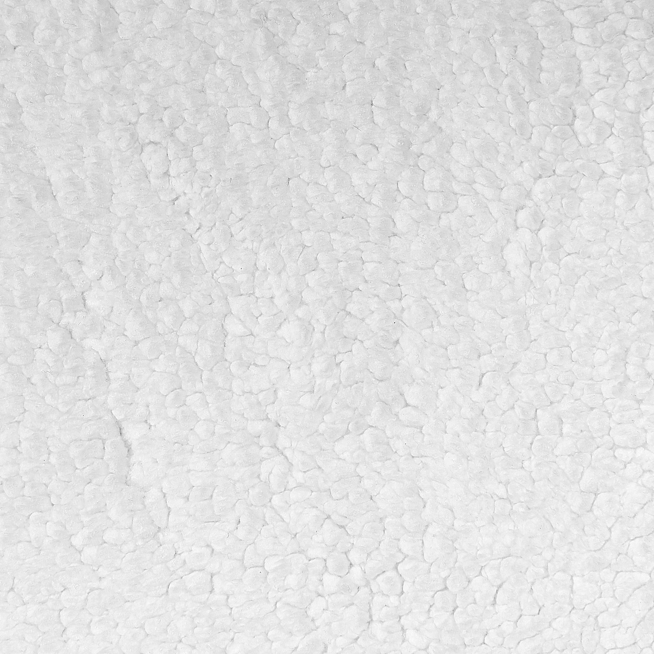 DECKE Weiß Mirge 125/150 cm - Weiß, Textil (125/150cm) - Beliani