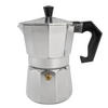 ESPRESSOKOCHER Aluminium 3 Tassen Mokka-Kanne - Silberfarben, Metall (8.5/10/16cm) - Intirilife
