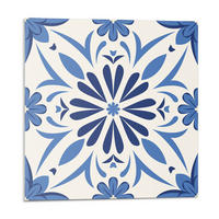 WANDPANEEL 20 Stück 20x20 cm selbstklebend Aeloria - Pastellblau, Kunststoff (20/1.6/20cm) - Wallfluent