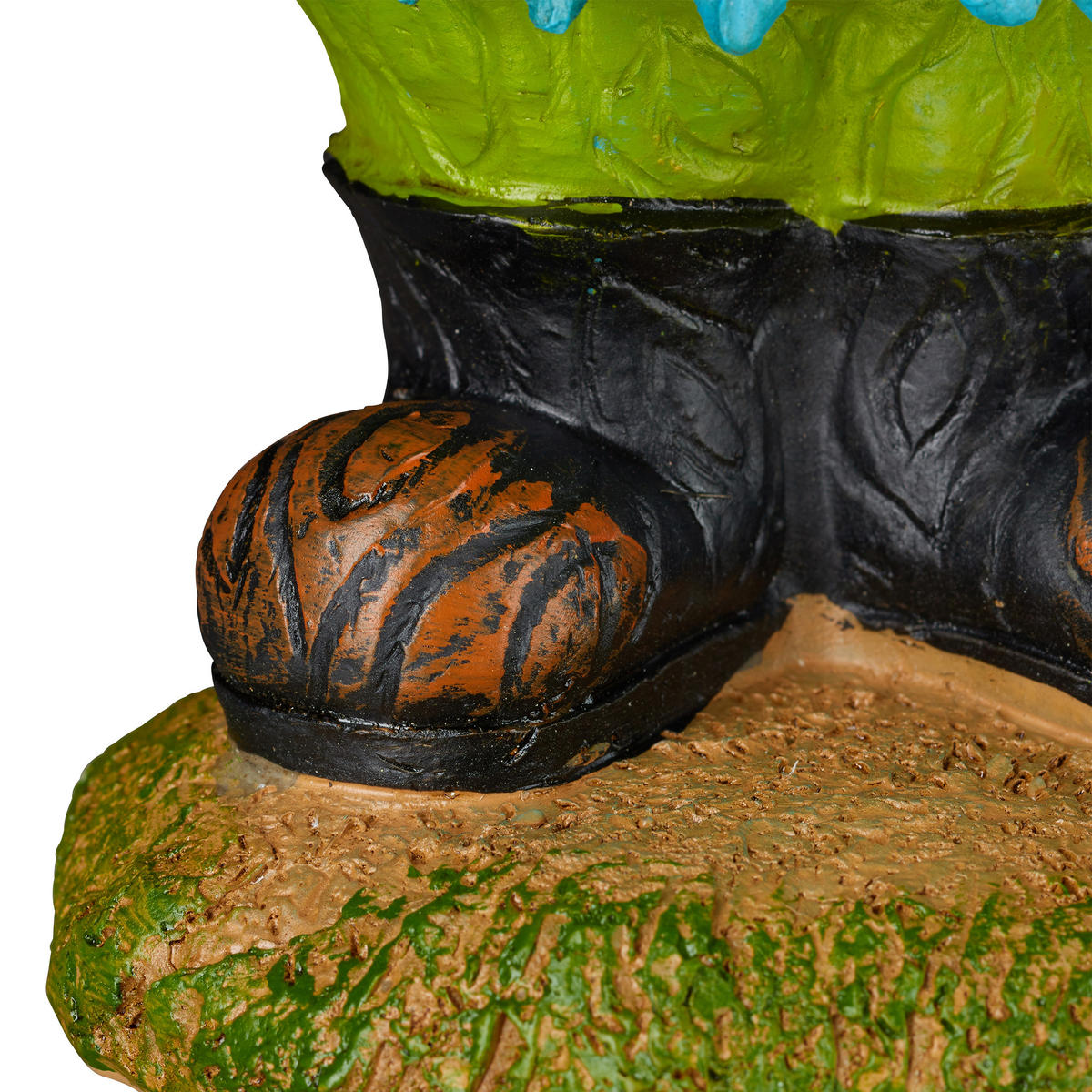 GARTENZWERG - Multicolor, Kunststoff (13.5/31/12cm) - Relaxdays